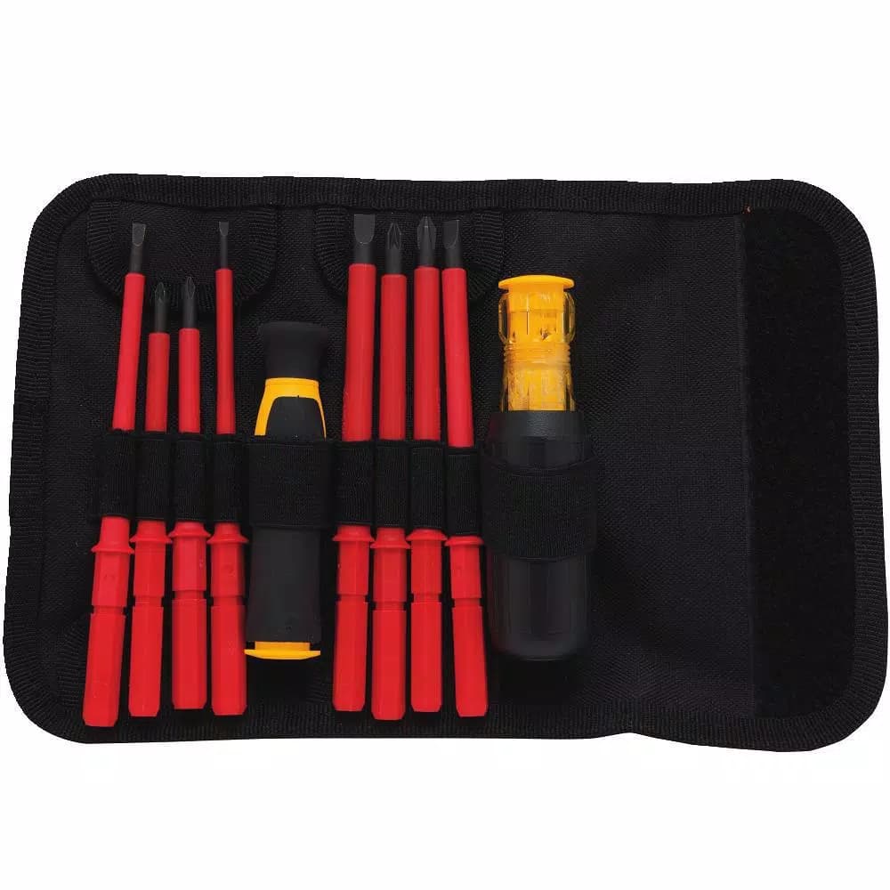 DEWALT 10-Piece 1,000-Volt VDE Certified Insulated Screwdriver Set