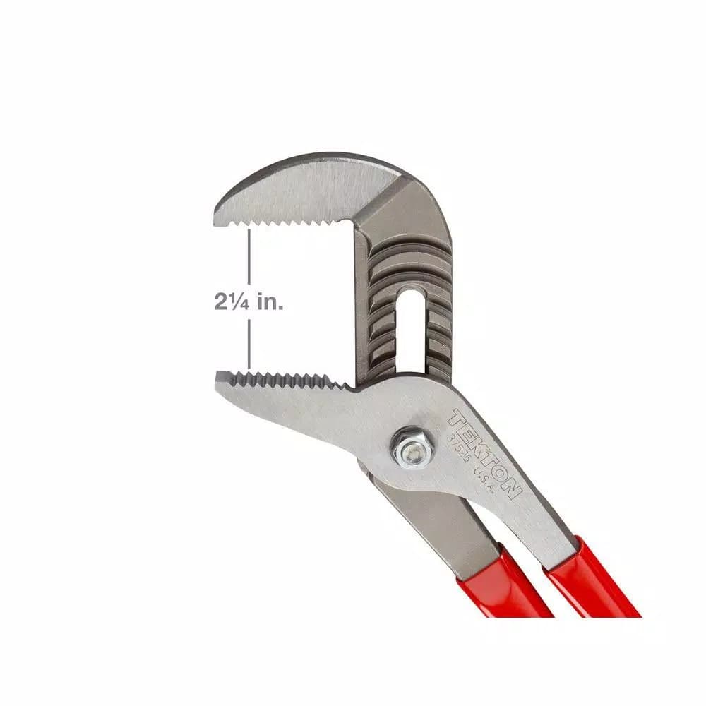 TEKTON 12-3/4 in. Groove Joint Pliers with 2-1/4 in. Jaw Capacity