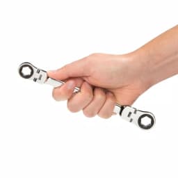 TEKTON 12 mm x 14 mm Flex-Head Ratcheting Box End Wrench thumbnail 8