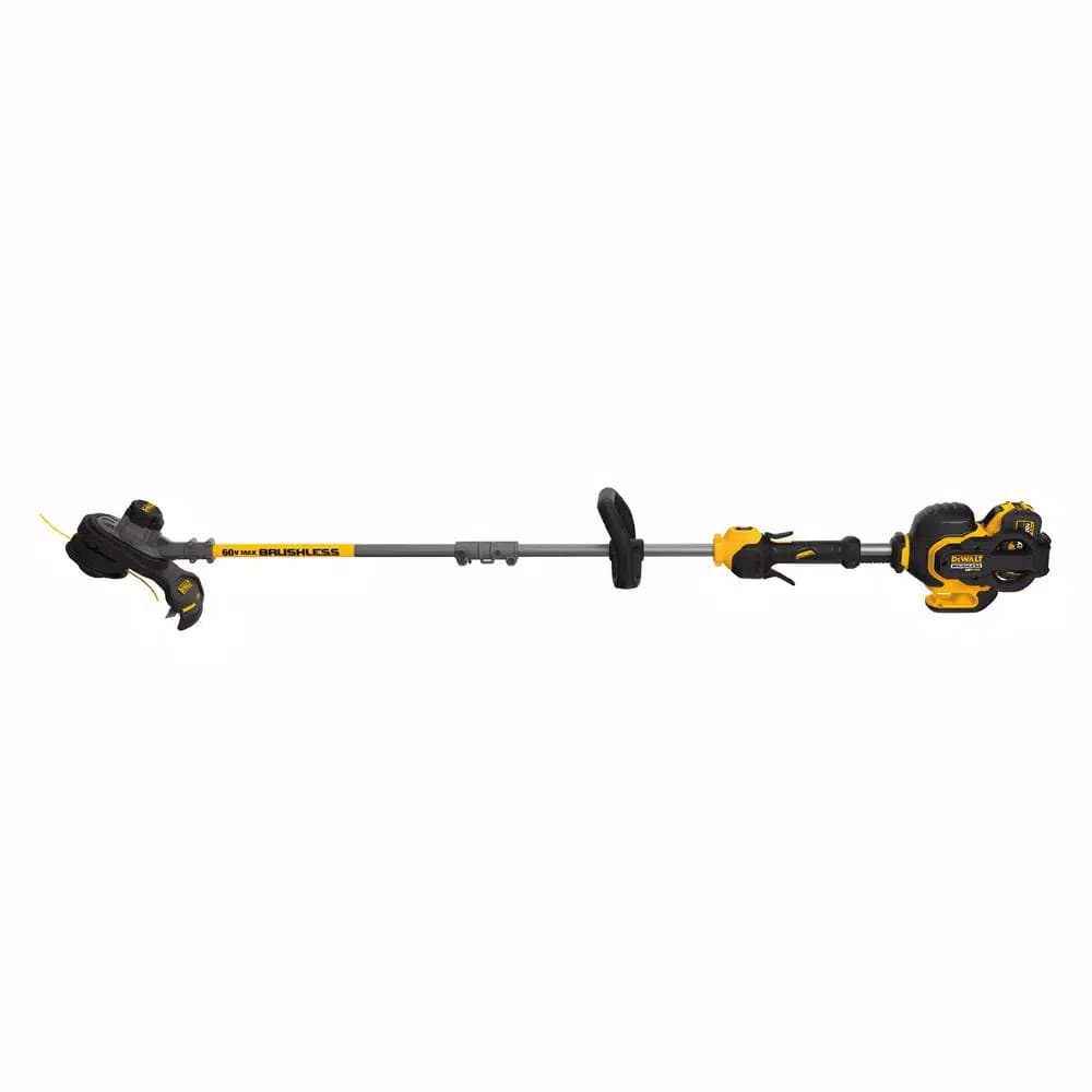 DEWALT 60V MAX FLEXVOLT Brushless Cordless String Trimmer with 3.0Ah Battery and Charger
