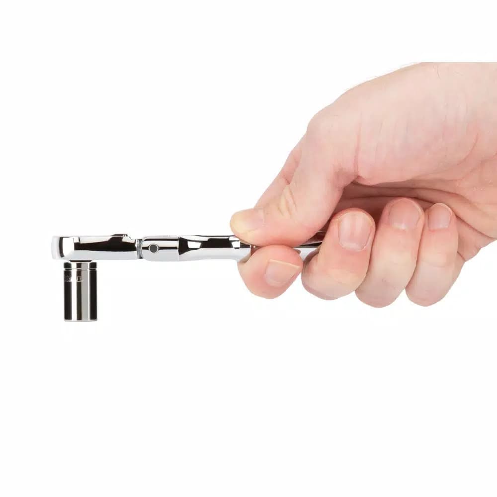 TEKTON 1/4 in. Drive x 6 in. Flex Ratchet with 90-Tooth Gear