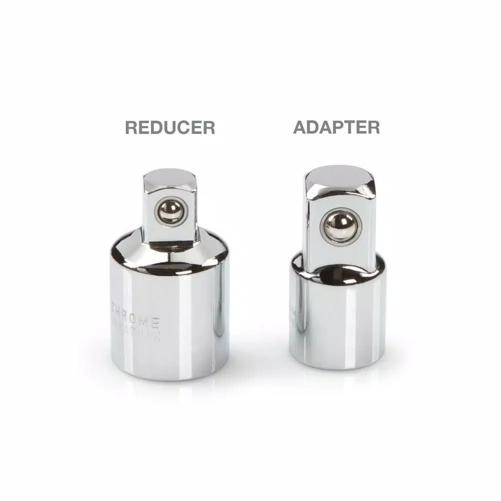 TEKTON 4-Piece Adapter and Reducer Set, Chrome Vanadium Steel Socket Adapters