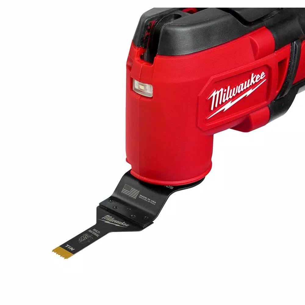 Milwaukee OPEN-LOK 3/8 in. Titanium Bi-Metal Universal Oscillating Multi-Tool Blade