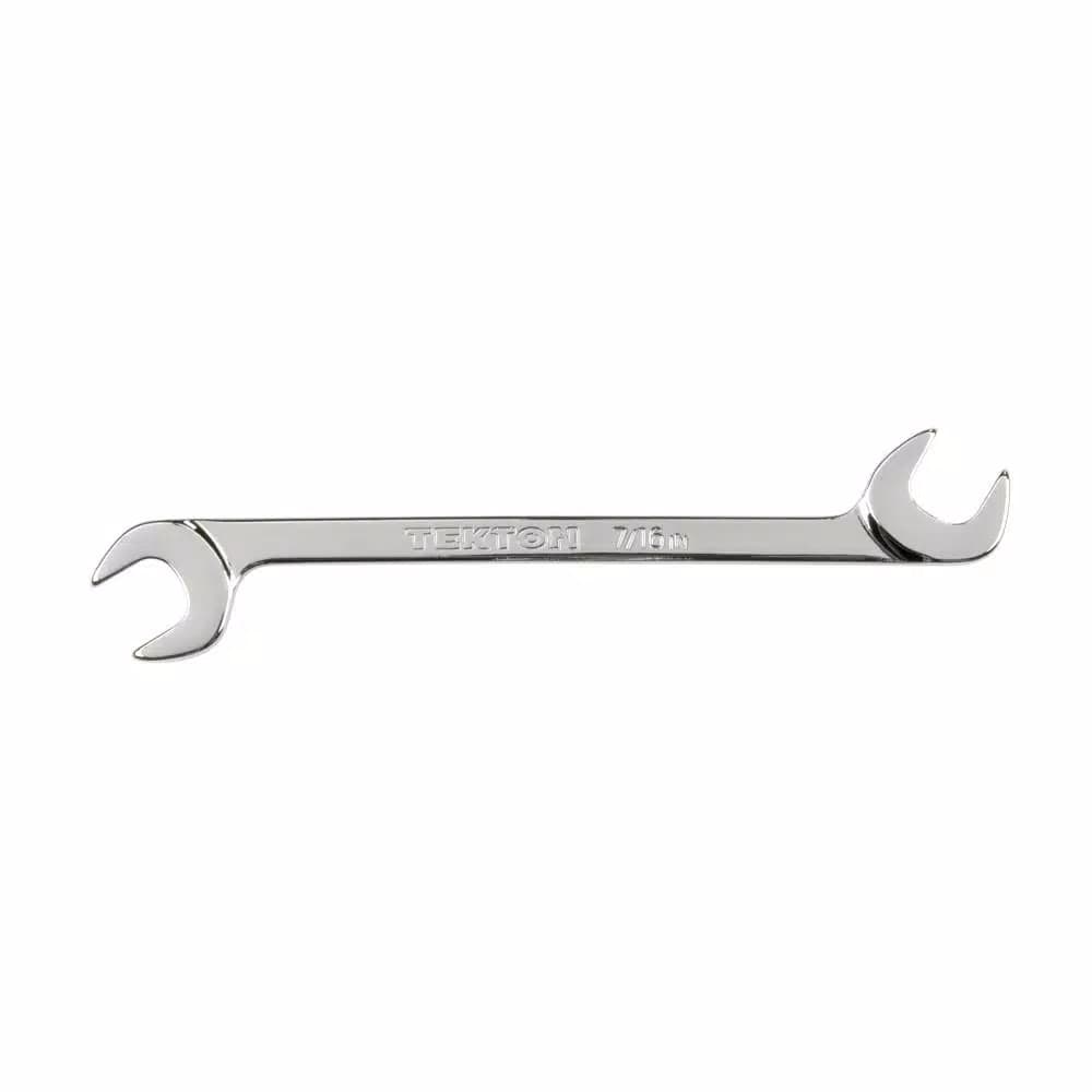 TEKTON 7/16 in. 60° Angle Head Open End Wrench