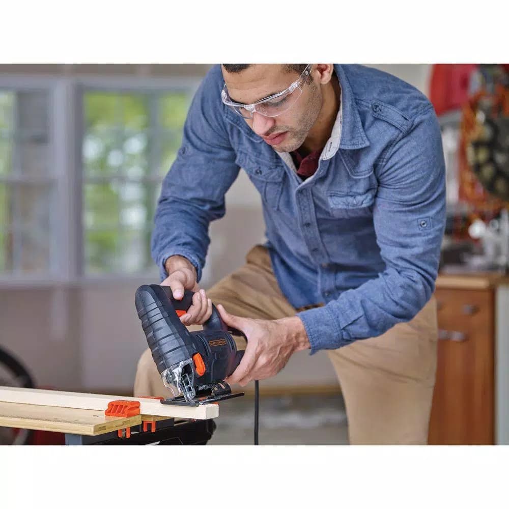 BLACK+DECKER BDEJS4C 4 Amp Corded Jig Saw with Variable Speed