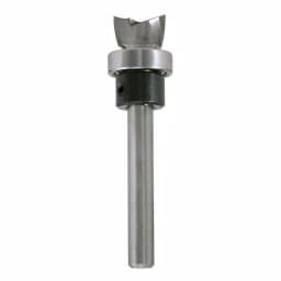 Diablo 1/2 in. x 5/16 in. Carbide Hinge Mortising Router Bit, 1/4 in. Shank thumbnail 1