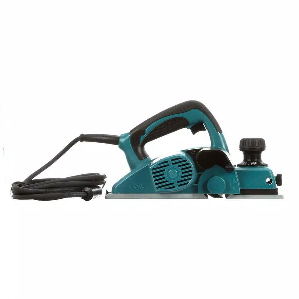 Makita 3-1/4 in. Corded Planer Kit with Blade Set and Hard Case, 6.5 Amp