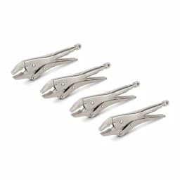TEKTON 10 in. Curved Jaw Locking Pliers, 4-Pack thumbnail 1