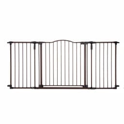 Unbranded North States Deluxe Decor Gate, Extra-Wide Metal Safety Gate for Doorways, 38.3 to 72 in. thumbnail 1