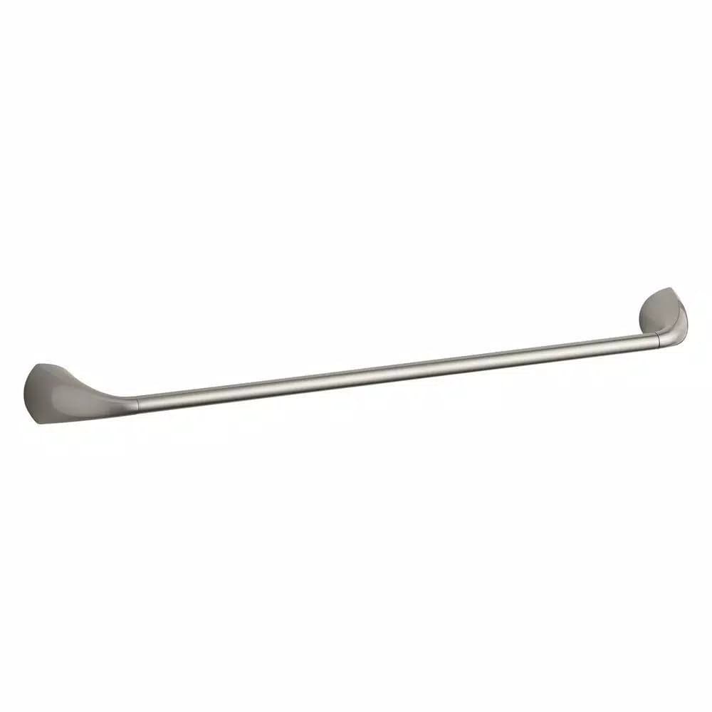 KOHLER Alteo 3-Piece Brushed Nickel Bathroom Hardware Set: Towel Bar, Towel Ring, and Toilet Paper Holder