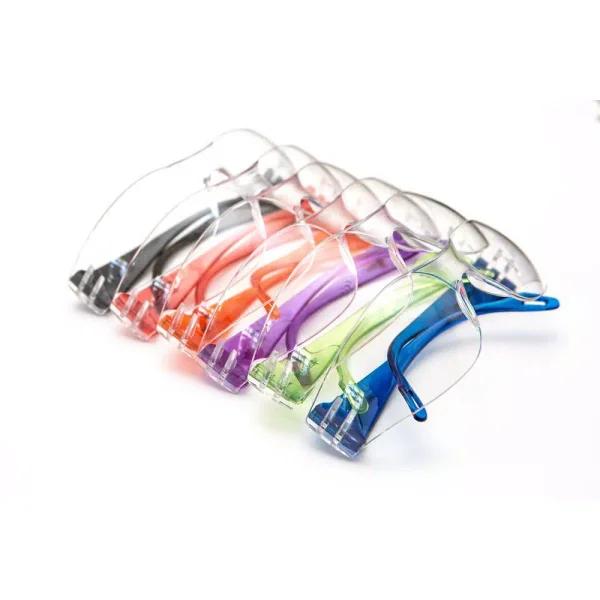 G & F Products JustForKids Kids Safety Glasses, Clear Lens, Assorted Colors, 6-Pair Pack, ANSI Z87.1-2015 Certified