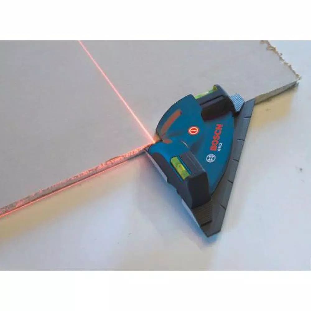 Bosch Tile Laser Square Laser Level with Dual Red Beams