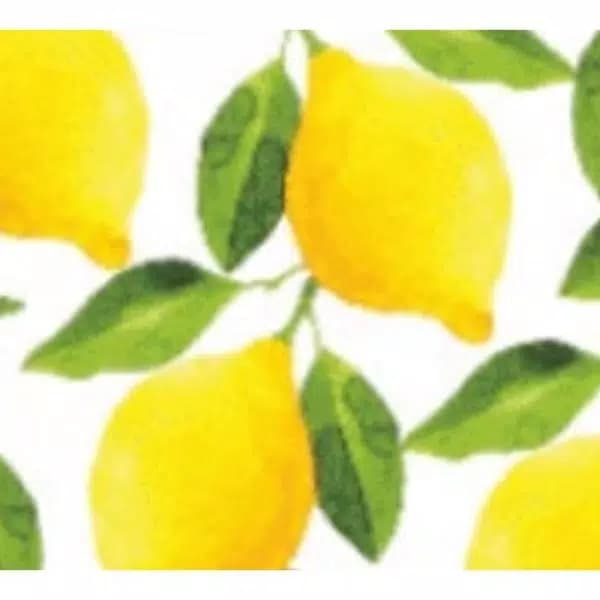 Sugar Plum Party SugarPlum Collection 32-Piece Lemon Assorted Disposable Paper Cocktail Napkins