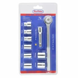 Best Value 3/8 in. Drive Metric Ratchet and Socket Set, 10-Piece thumbnail 6