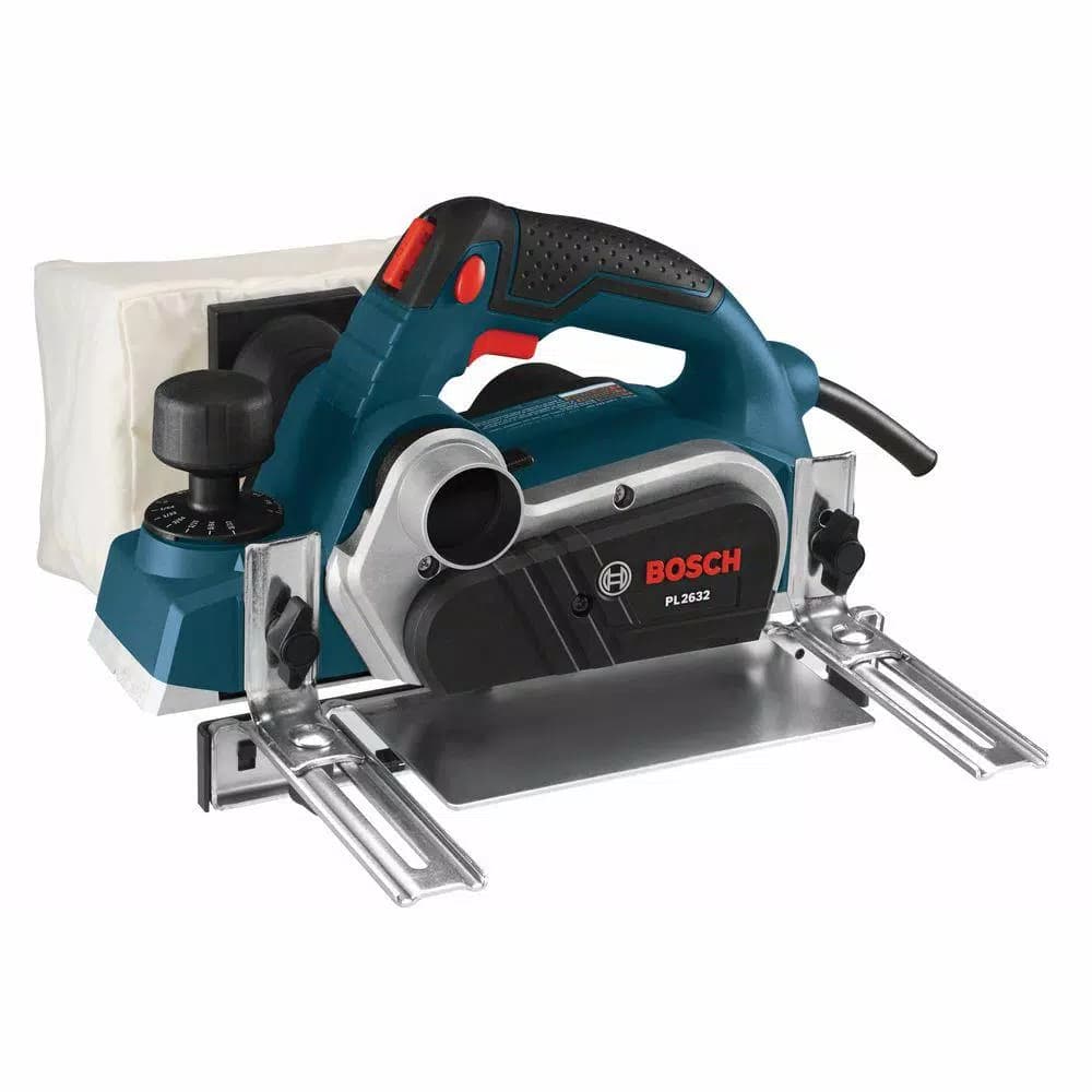 Bosch 6.5 Amp 3-1/4 in. Corded Planer Kit with Woodrazor Carbide Blades and Carrying Case