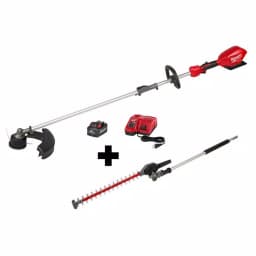 Milwaukee M18 FUEL 18V Brushless Cordless String Trimmer Kit with Hedge Trimmer Attachment & 8 Ah Battery thumbnail 1