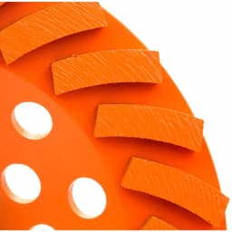 RIDGID 7 in. 24-Segment Turbo Diamond Cup Grinding Wheel thumbnail 2