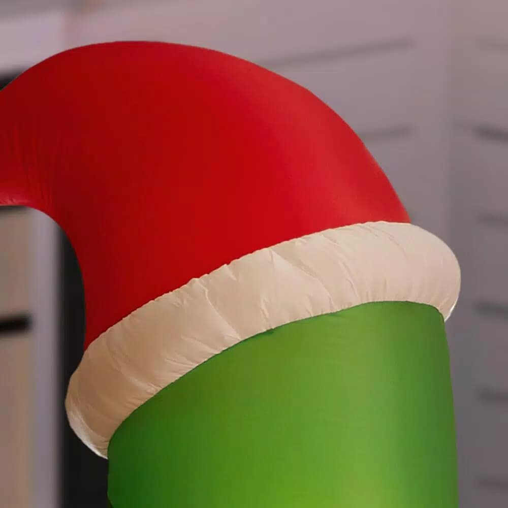 Home Accents Holiday 12 ft. Giant Airblown Inflatable Christmas Cactus with LED Lights