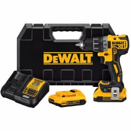 DEWALT 20V MAX XR Brushless 1/2 in. Compact Drill Driver Kit with (2) 2.0Ah Batteries and Tool Connect thumbnail 1