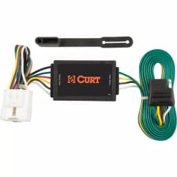 CURT Custom Vehicle-Trailer Wiring Harness, 4-Way Flat for Toyota Highlander, OEM Tow Package Required thumbnail 1