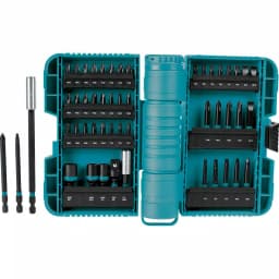 Makita ImpactX 50-Piece Impact Rated Driver Bit Set, S2 Steel Hex Shank thumbnail 1