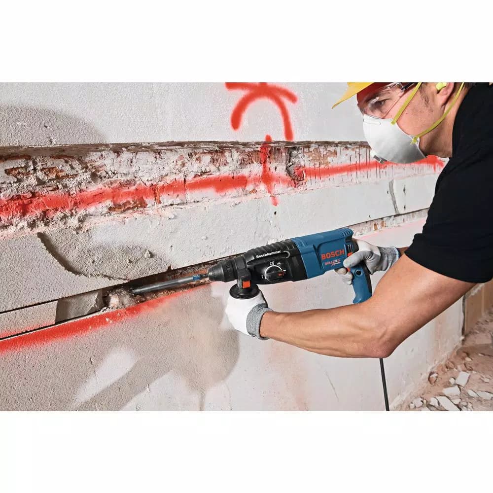 Bosch GBH2-26 Bulldog Xtreme 8 Amp SDS-Plus Rotary Hammer Drill with Carrying Case