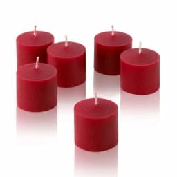 Light In The Dark Red Apple Cinnamon Scented Votive Candles, 10 Hour Burn Time (Set of 36) thumbnail 2
