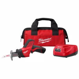 Milwaukee M12 12V Lithium-Ion HACKZALL Cordless Reciprocating Saw Kit with 1.5Ah Battery, Charger & Bag thumbnail 1