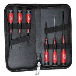 Milwaukee 6-Piece Precision Screwdriver Set with All-Metal Core thumbnail 4