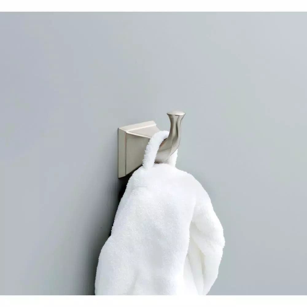 Delta Everly 3-Piece Towel Hook Set, SpotShield Brushed Nickel