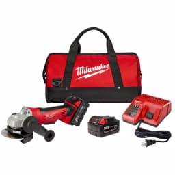 Milwaukee M18 4-1/2 in. Cordless Cut-Off Grinder Kit with (2) 3.0 Ah Batteries, Charger, and Tool Bag thumbnail 1