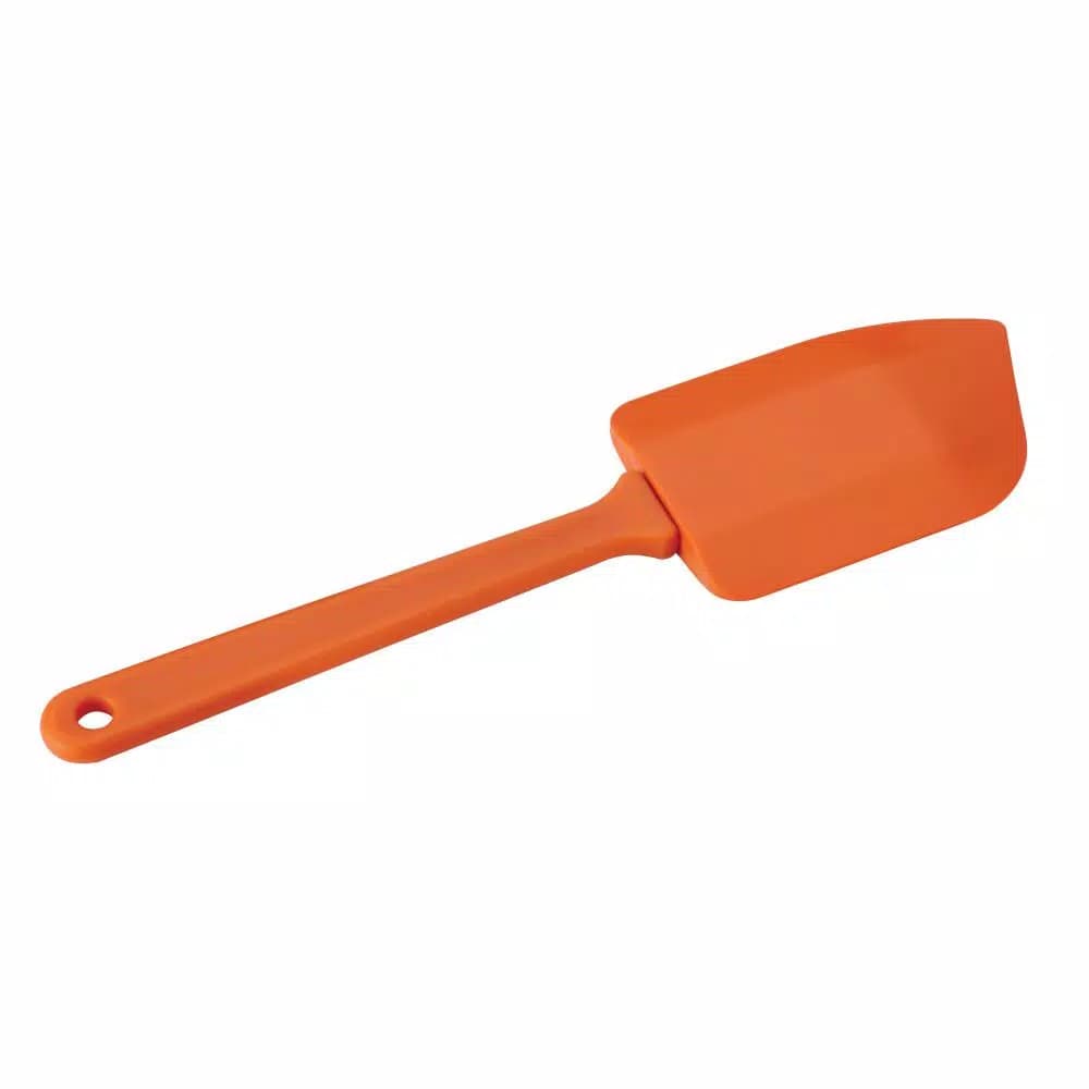 Rachael Ray Orange Silicone and Nylon Kitchen Utensil Set, 6-Piece Baking Tool Set