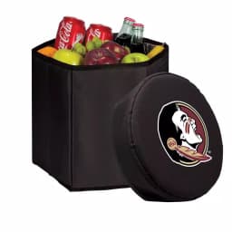 Picnic Time Florida State Seminoles 12 Qt. Bongo Collapsible Soft-Side Cooler - Black thumbnail 1