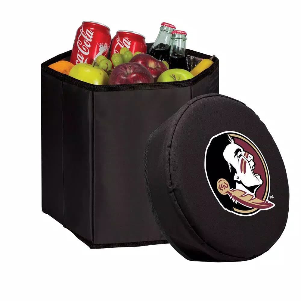 Picnic Time Florida State Seminoles 12 Qt. Bongo Collapsible Soft-Side Cooler - Black