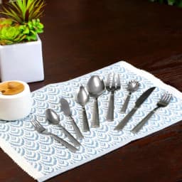Gibson Home Prato 45-Piece 18/10 Stainless Steel Flatware Set, Service for 8 thumbnail 3