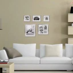 Stonebriar Collection Silver Metal Shadow Box Picture Frame Set, 5-Piece Gallery Wall Decor with White Mats thumbnail 2