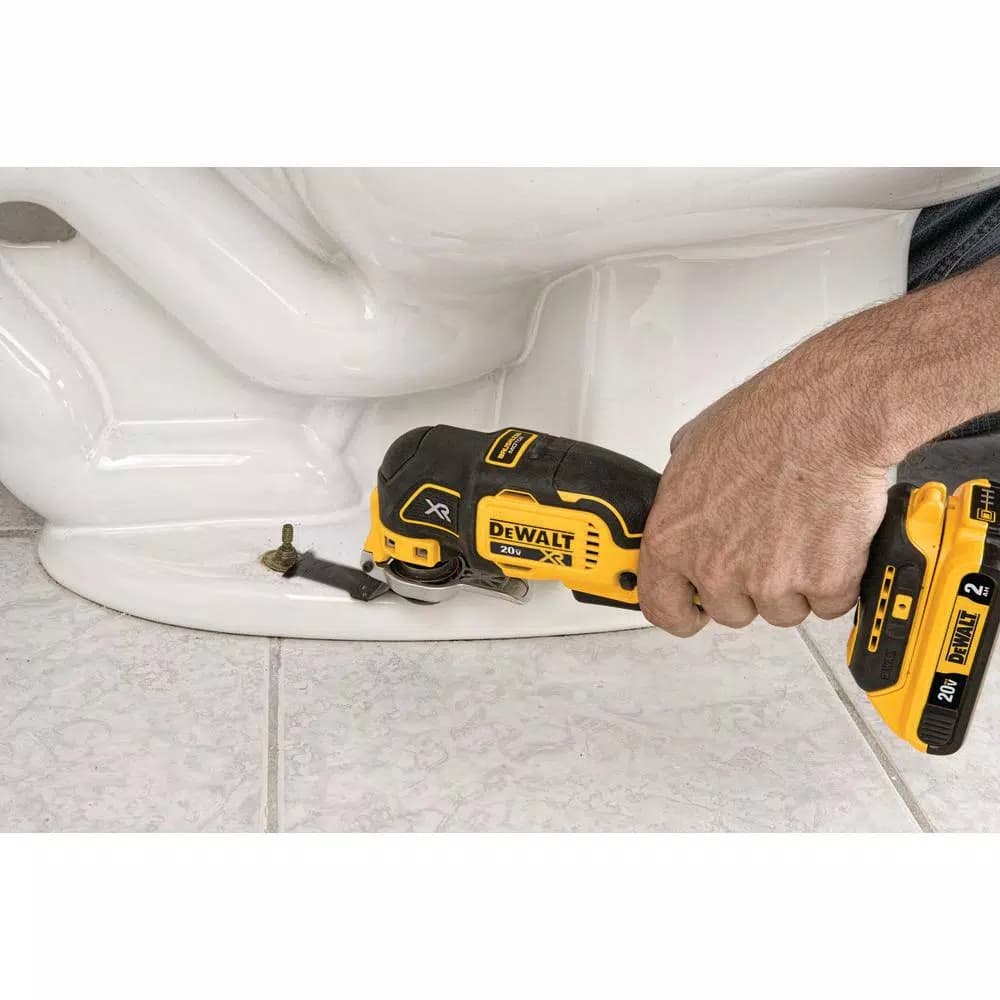 DEWALT 8-Piece Oscillating Multi-Tool Blade Set with Carbide Grout Removal Blade