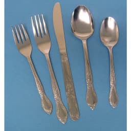 Utica Cutlery Co. Utica Cutlery Company Allen Hall 20-Piece Stainless Steel Flatware Set for 4 thumbnail 1
