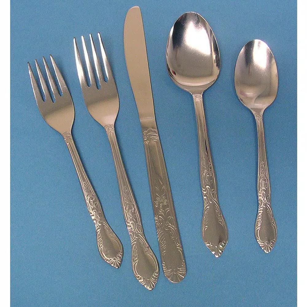 Utica Cutlery Co. Utica Cutlery Company Allen Hall 20-Piece Stainless Steel Flatware Set for 4
