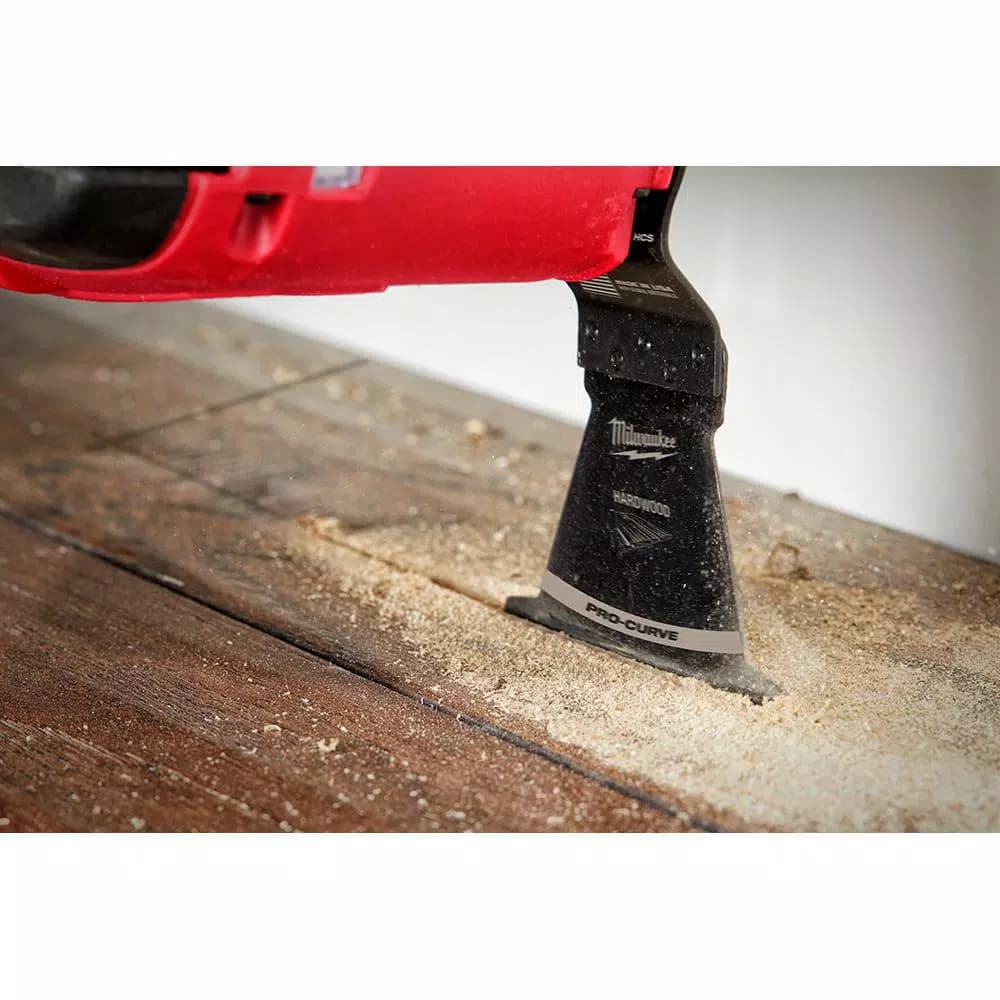 Milwaukee 2-1/2 in. High Carbon Steel Japanese Tooth Pro-Curve Oscillating Multi-Tool Blade