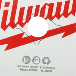Milwaukee 7-1/4 in. 24-Tooth Framing Circular Saw Blade thumbnail 3