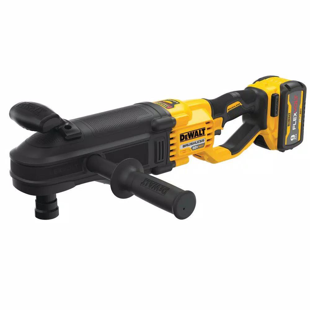 DEWALT FLEXVOLT 60V MAX Brushless Quick-Change Stud & Joist Drill Kit with 9.0 Ah Battery