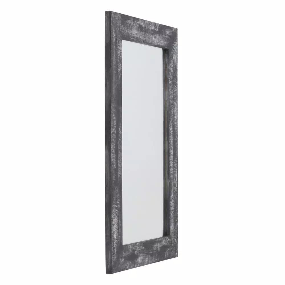 Aspire Home Accents Pueblo Beveled Glass Wall Mirror with Solid Wood Frame, 20 in. x 30 in.