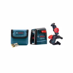 Bosch GLL 30 S Self-Leveling Cross-Line Laser Level Kit with MM 2 Mounting Device thumbnail 5