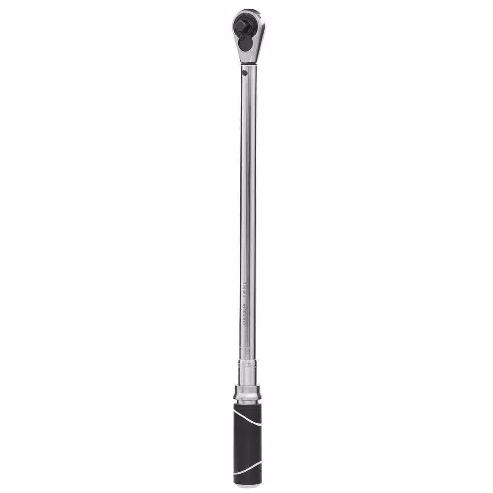 Husky 1/2 in. Drive Click Torque Wrench, 50-250 ft./lbs.