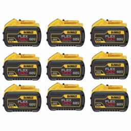 DEWALT FLEXVOLT 20V/60V MAX 9.0 Ah Lithium-Ion Battery Pack (9-Pack) thumbnail 1