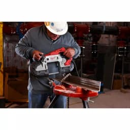 Milwaukee 11 Amp Deep Cut Portable Band Saw with Hard Case, 5 in. x 5 in. Capacity thumbnail 7