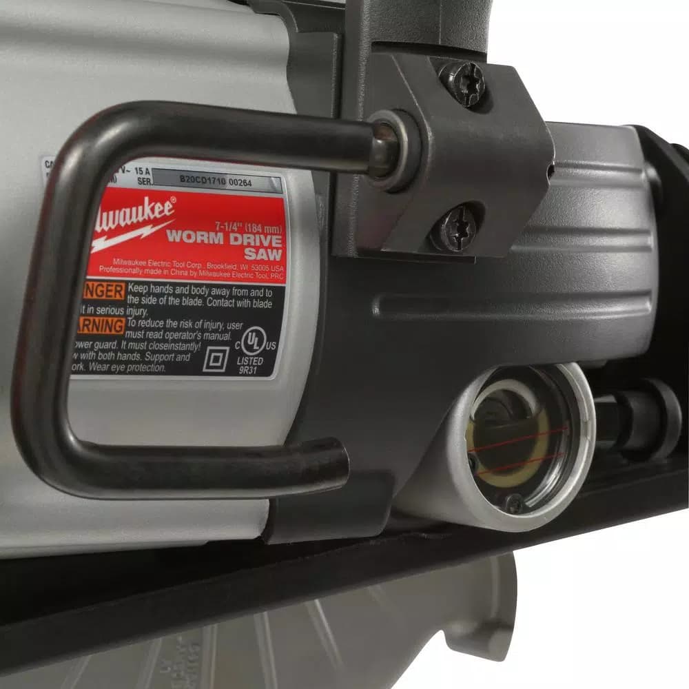 Milwaukee 7-1/4 in. 15 Amp Corded Magnesium Worm Drive Circular Saw