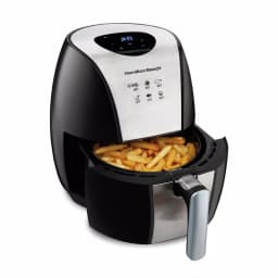 Hamilton Beach 3.4 Qt. Air Fryer with Nonstick Basket, 1500W, Black thumbnail 8