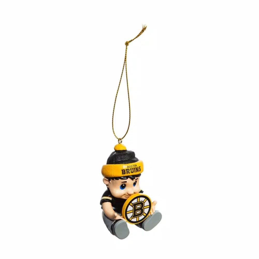 Team Sports America Boston Bruins NHL New Lil Fan Christmas Ornament - Officially Licensed Sports Keepsake